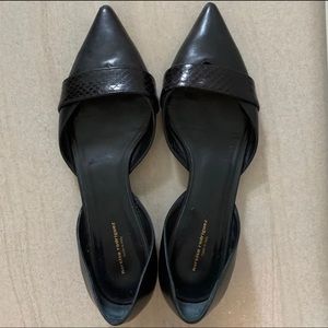 Narciso Rodriguez leather flats